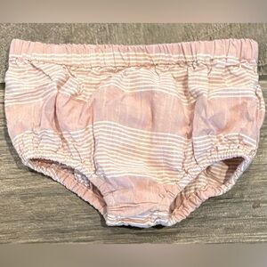 Pehr Organic Cotton Bloomers in Peony Stripe